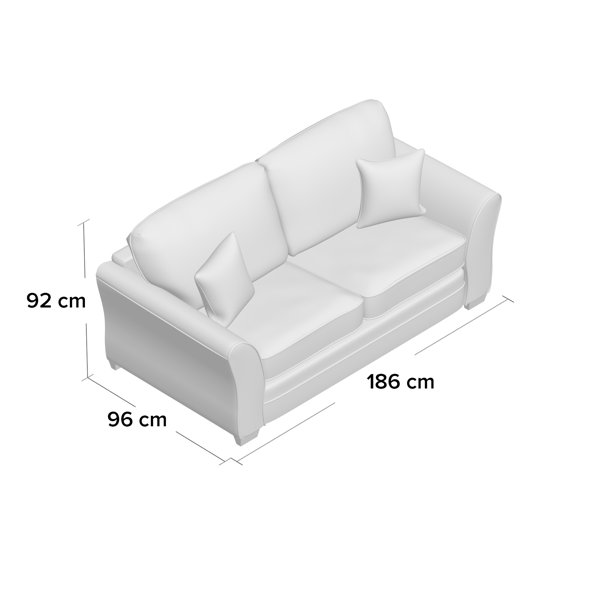 Zipcode Design Kayleigh 2 Seater Fold Out Sofa Bed & Reviews Wayfair